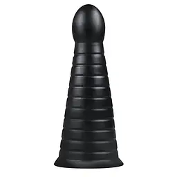 Анальна пробка Buttr Devil Dog Butt Plug 25.9 см (чорний) - мініатюра 2