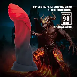 Фантазийный фаллоимитатор Power Monsters Infernal Goliath - миниатюра 2