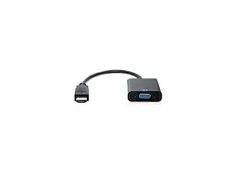 Перехідник REAL-EL (EL123500020) HDMI - VGA, 0.15m, чорний