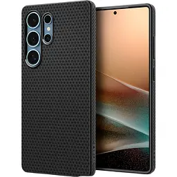 Чохол Spigen Liquid Air для Samsung Galaxy S25 Ultra Matte Black (ACS08953) [126595] - мініатюра 11