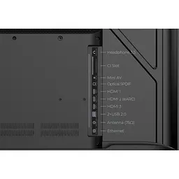 Телевізор Kivi U800KB 55` LCD 4K (55U800KB) [174544] - мініатюра 4