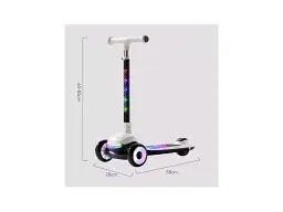 Самокат Kidilo LED Lights, Black (001012782939) - мініатюра 2