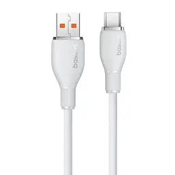 Кабель Baseus Pudding Series Fast Charging Cable USB to Type-C 100W 1.2m P10355703511-00 Purple - мініатюра 3
