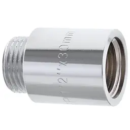 Подовжувач Koer 1/2" 30мм (хром) Kf.E06-30.Chr KF0096