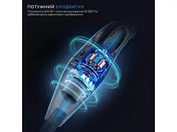 Вертикальний і ручний пилосос Liberton LVC-4315 2 в 1 - мініатюра 9