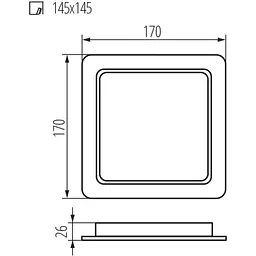 Світильник Kanlux Tavo LED DL 18W-NW down-light (36518) - мініатюра 2
