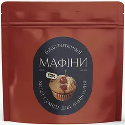 Мафіни безглютенові (суміш для випікання) Смак Життя 200 г (11182-200)