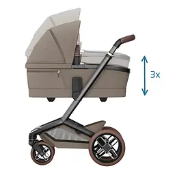 Люлька до коляски Maxi-Cosi Fame Twillic Truffle (1523470110) - мініатюра 6