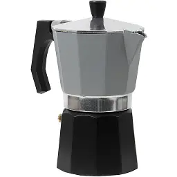 Кавоварка гейзерна Bo-Camp Hillingdon 6-cups Grey/Black сіра (2200520)