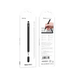 Стилус Hoco GM103 Fluent series universal capacitive pen черный - мініатюра 3