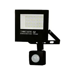 Прожектор світлодіодний Horoz Electric ASLAN/S-20 20W 6400K чорний