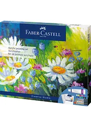 Набір дитячої творчості FABER CASTELL Акрил 18 предметів (379280)