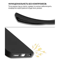 Чохол до мобільного телефона BeCover Silicone Tecno Spark Go 2 (KM4) Black (714681) - мініатюра 3