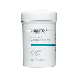 Зволожуючий крем з олією шипшини та моркви christina
