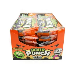 Кислі жувальні цукерки Sour Punch Halloween Spooky Straws 90 г - мініатюра 9