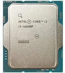 Процесор Intel Core i3 14100F (CM8071505092207) (Socket 1700, 8T, 4.7 ГГц, Tray)