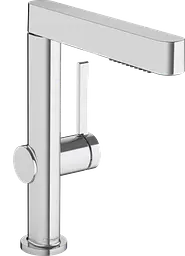 Змішувач для умивальника з висувною лійкою Hansgrohe Finoris 76063000 хром