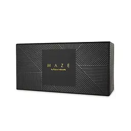 Пара браслетів на зап'ясті та палець Bijoux Indiscrets MAZE Hand Bracelet Harness Black Bijoux Indiscrets B0240; SO2679 95319 - мініатюра 3