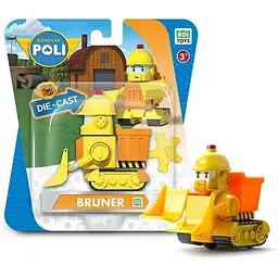 Металева колекційна машинка Робокар Брунер DIE CAST (MRT-0608)