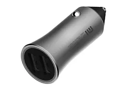 Автомобильное зарядное устройство ZMI Car Charger with Display Silver AP621 - мініатюра 2