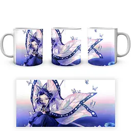 Кухоль GeekLand Kimetsu no Yaiba Клинок, який знищує демонів Шинобу KY 002.22 330 мл білий - мініатюра 4