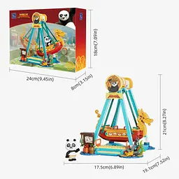 Конструктор Pantasy Kungfu Panda - Катання на піратському кораблі (86516) - мініатюра 7