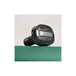 FM модулятор HOCO (E70, Black, Box) - мініатюра 6