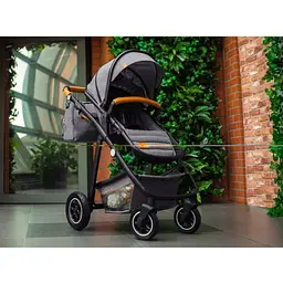 Коляска універсальна 3в1 Lionelo Amber Blue Navy, темно-синя (LO-AMBER BLUE NAVY (3in1)) - мініатюра 10