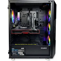 Ігровий ПК RTX 5060 Ti + Ryzen 5 5600 | DDR4, SSD NVMe 512ГБ, B550 mATX - ByteWave - мініатюра 2
