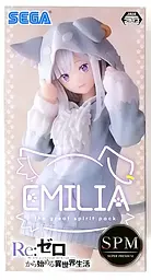 Фігурка Sega Життя в альтернативному світі з нуля Емілія Re:Zero Emilia 21 см WST S E RZ - мініатюра 2