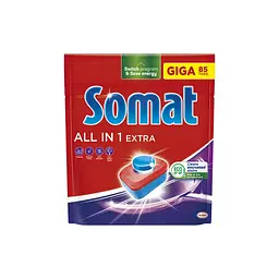 Таблетки для посудомийних машин Somat All in 1 Extra 85 шт. (9000101809961/9000101851779)