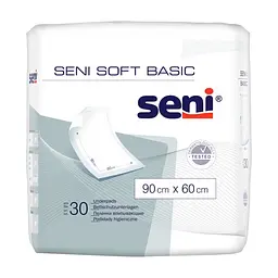Пеленки для младенцев Seni Soft Basic 90х60 см 30 шт (5900516692315)