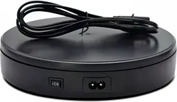 Поворотний стіл Puluz DCA2153B 22см Black [88756] - мініатюра 2