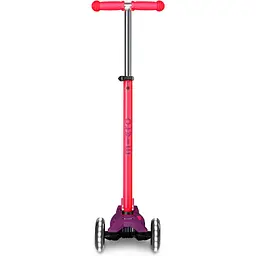 Самокат Micro Maxi Deluxe Neon LED Ультра рожевий (MMD233) - мініатюра 3
