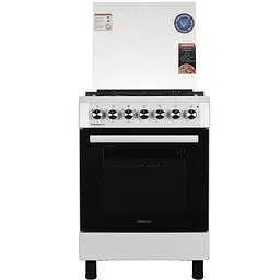 Плита Ardesto FSCF-C606W комбінована
