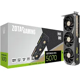 Відеокарта Zotac Gaming GeForce RTX 5070 SOLID OC 12G (ZT-B50700J-10P) EU [135692]
