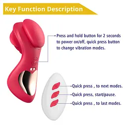 Вібратор Erospace Sweet Play Panty Vibrator With Remote Control A1 - мініатюра 6