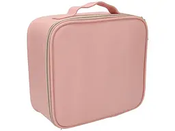 Косметичка-органайзер з LED дзеркалом LED Makeup Mirror Handheld Makeup Box — дорожній кейс для косметики з підсвіткою - мініатюра 6