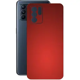 Захисна плівка StatusSKIN для Oppo Reno 6z Корпус Вініл червона матова