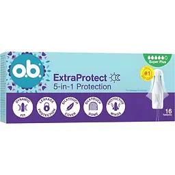 Тампони o.b. Extra Defence Super + Comfort 16 шт.