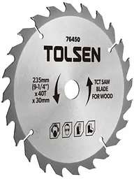 Диск пильний по дереву 210х48Tх30мм Tolsen hoz0013973