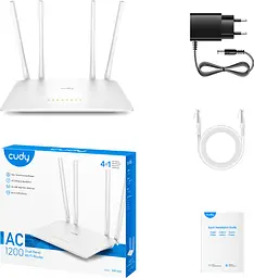 Маршрутизатор Cudy WR1200, AC1200 Wi-Fi Router - мініатюра 5
