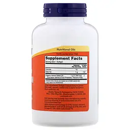 Олія насіння конопель Now Foods Hemp Seed Oil 1000 мг 120 гел капс - мініатюра 2