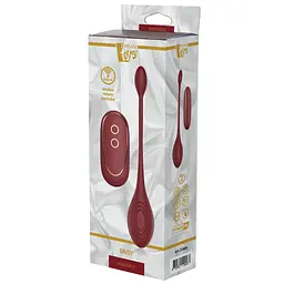 Віброяйце Dreamtoys Romance Daisy 23 см бордовий - мініатюра 4