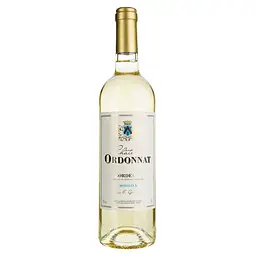 Вино Chateau Ordonnat Bordeaux AOP, біле, сухе, 0,75 л