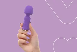 Мінівібромасажер FairyGasm SecretFuntasy violet - мініатюра 8