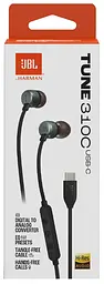 Гарнітура JBL TUNE 310C USB-C Чорний (JBLT310CBLK) (6995501) - мініатюра 2