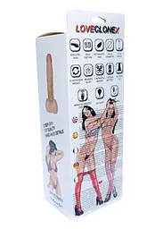 Вібратор B - Series Real Neptun 8", 23 см (тілесний) - мініатюра 10