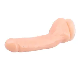 Фалоімітатор Real Touch XXX Realistic 9.9", 23 см (тілесний) - мініатюра 5