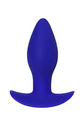 Анальна пробка ToDo Anal Vibro Plug Fancy 10.7 см (синій) - мініатюра 2